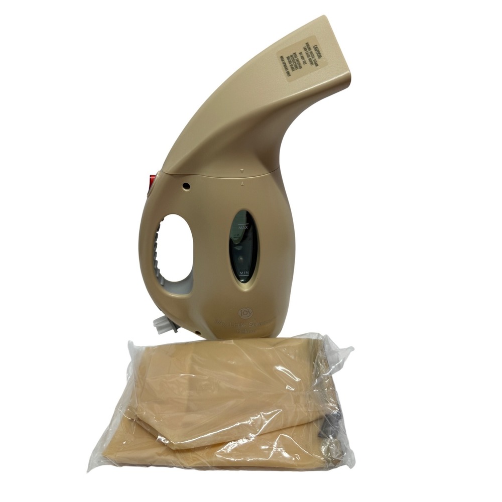 Joy Mangano My Little Steamer Deluxe Handheld Garment Steamer Gold 900W 202-613